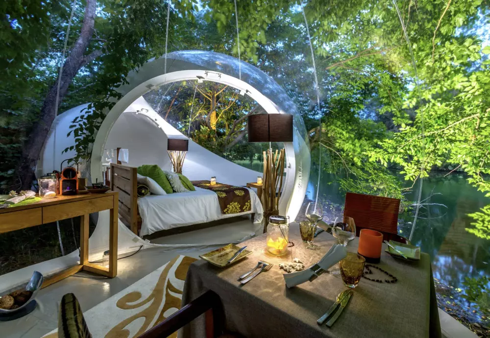 bubble tents in texas