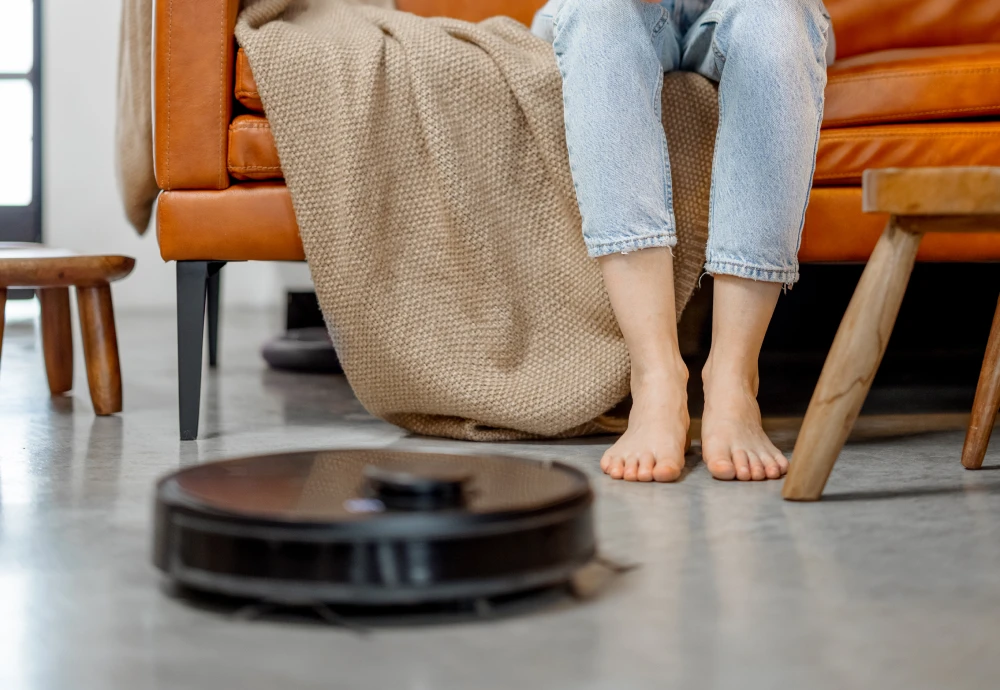 robot vacuum cleaner hardwood floor