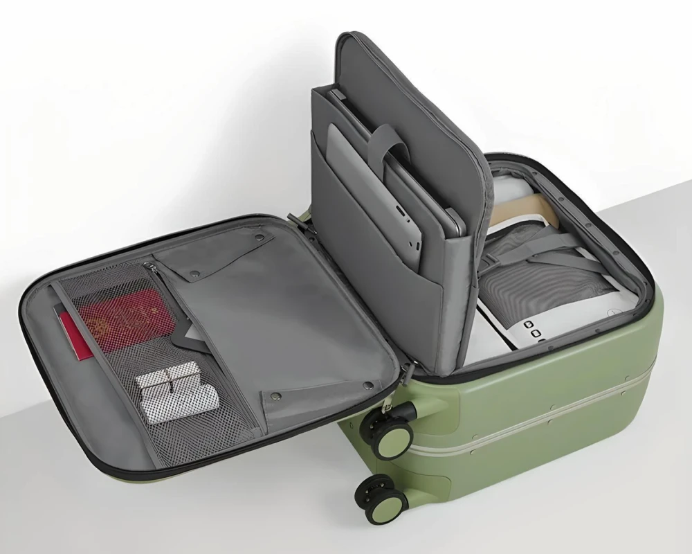 lightweight suitcases on wheels